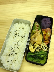 2012年2月14日旦那さんの弁当