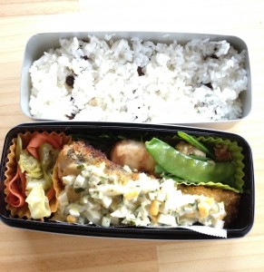 2012.2.23旦那さん弁当